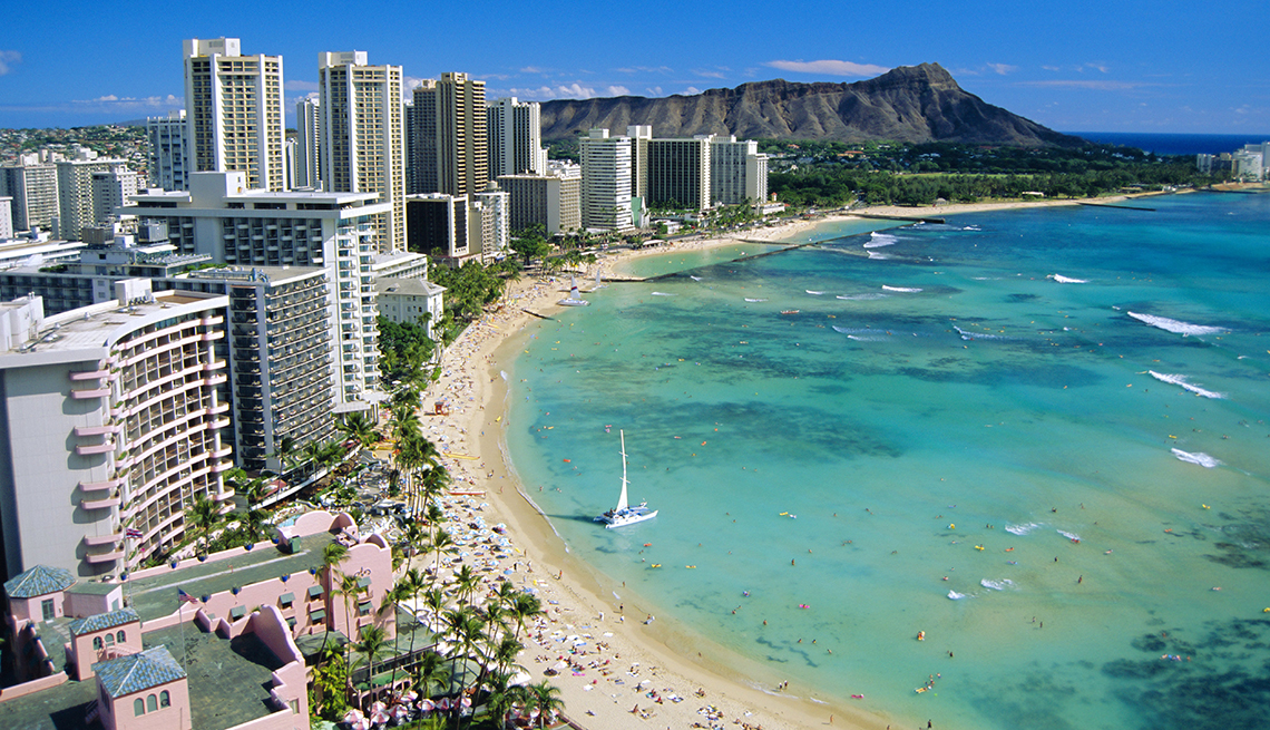 Wonderful scenery of Honolulu