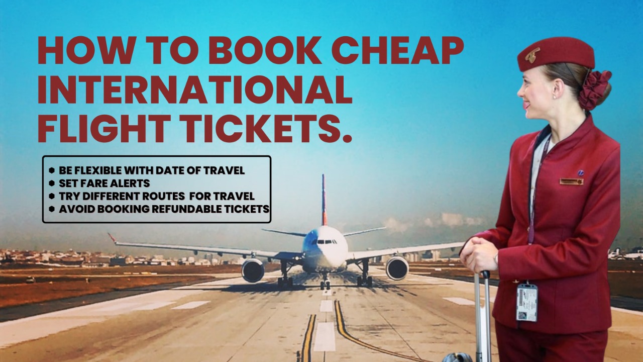 how to book cheap flight tickets international